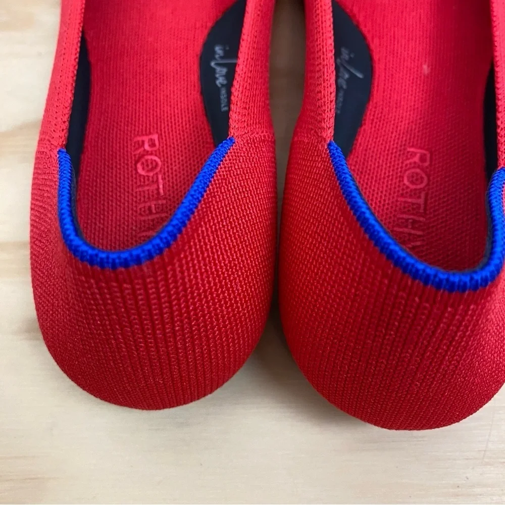 Rothy's The Point II in Lollipop Red